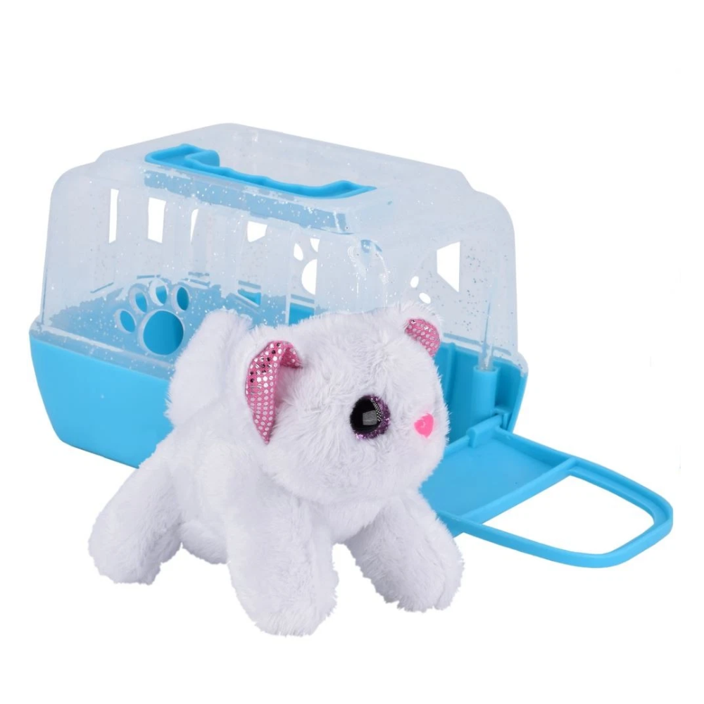 Plush Cat in Carry Case Assorted