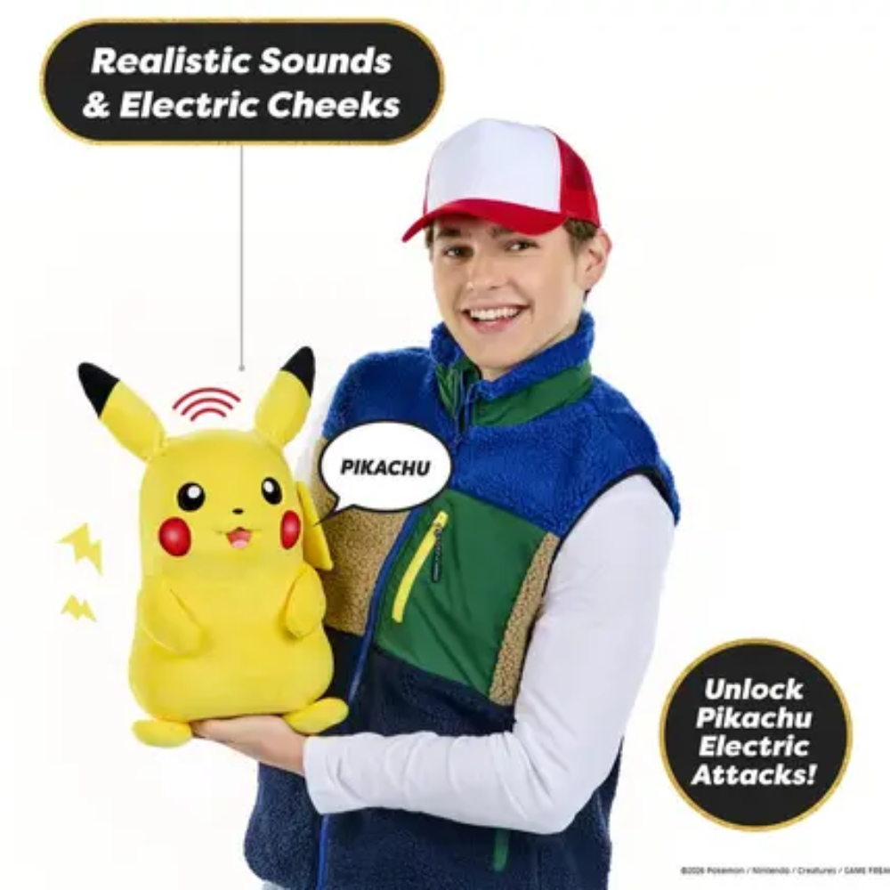 Pokemon Pikachu Puppetronic by RealFX Interactive Toy – Toys4you