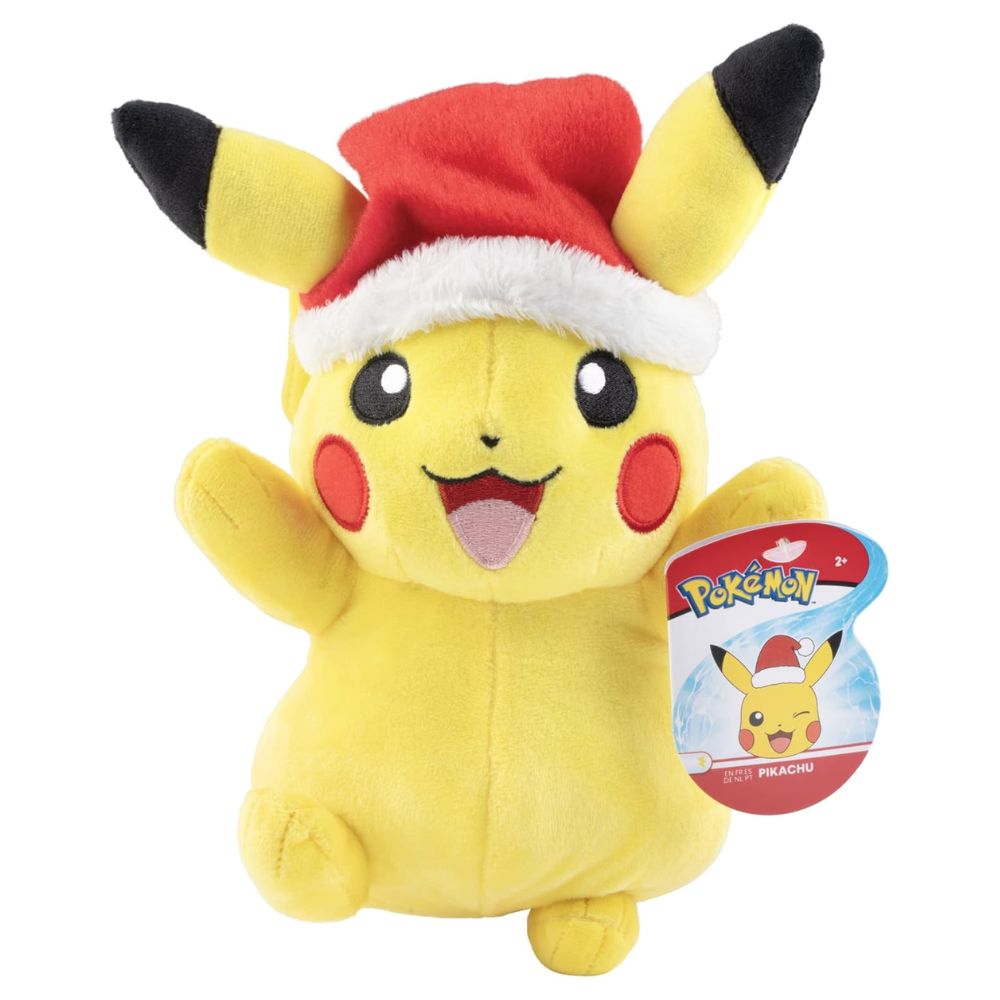 Pokémon 8" Holiday Christmas Pikachu Plush
