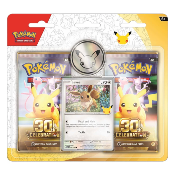 Pokémon TCG: 2 pack Blister - 30th Celebration (Pre Order)