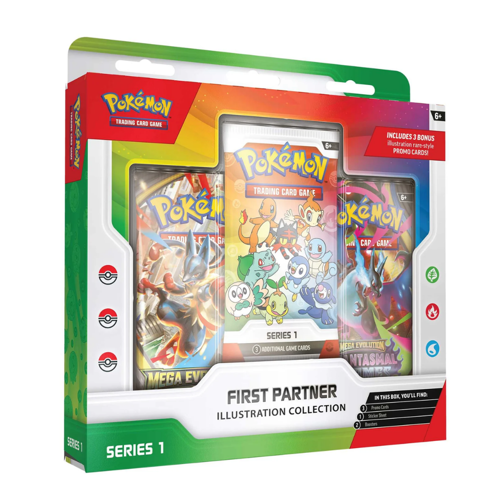 Pokémon TCG: First Partner Illustration Collection - Series 1 - Pre Order