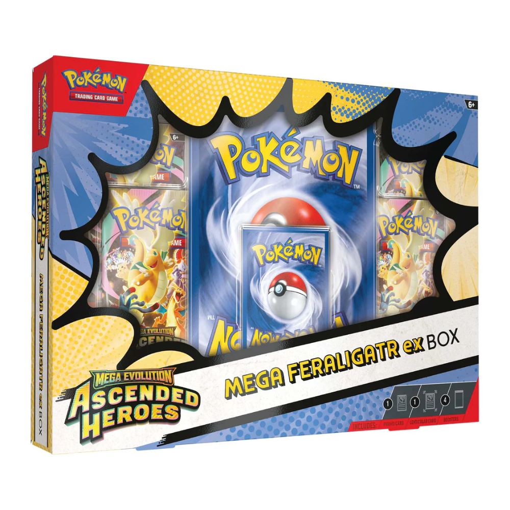 Pokémon TCG: Mega Evolution Ascended Heroes - Mega Feraligatr ex Box (Pre Order)