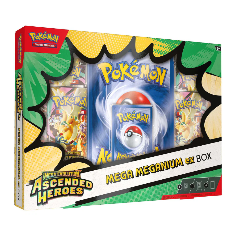 Pokémon TCG: Mega Evolution Ascended Heroes - Mega Meganium ex Box (Pre Order)