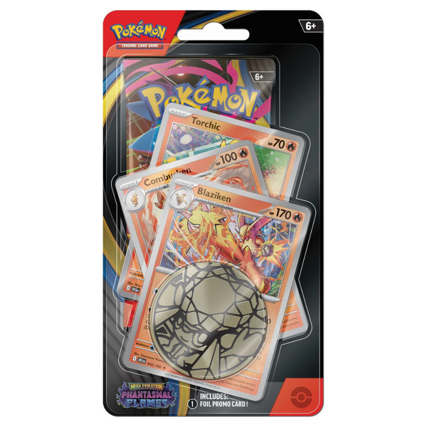 Pokémon TCG: Mega Evolution Phantasmal Flames - Premium Checklane Assorted (Pre Order)