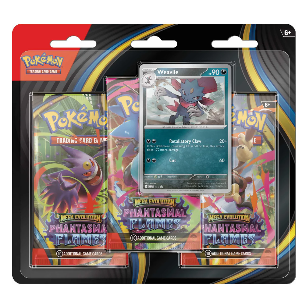 Pokémon TCG: Mega Evolution Phantasmal Flames Assorted