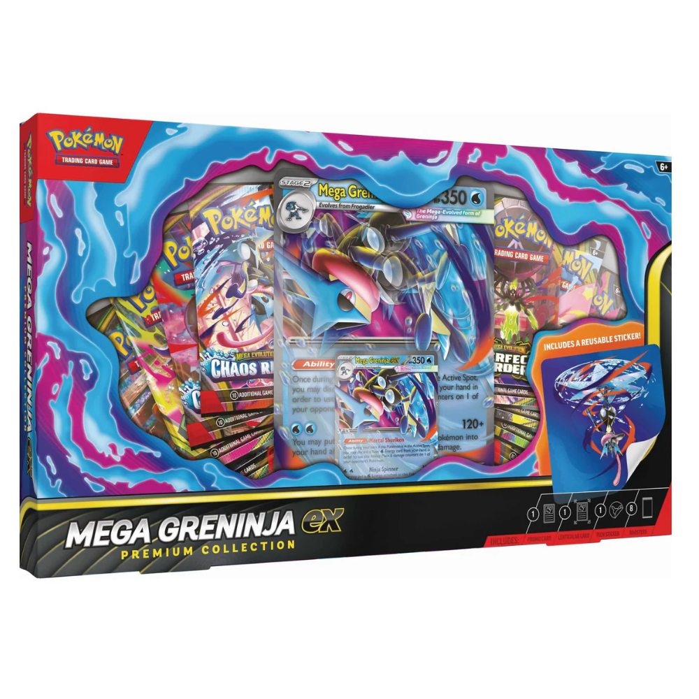 Pokémon TCG: Mega Greninja ex Premium Collection (Pre Order)
