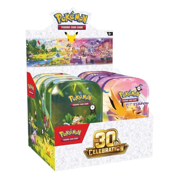 Pokémon TCG: Mini Tins - Assorted Display - 30th Celebration (Pre Order)