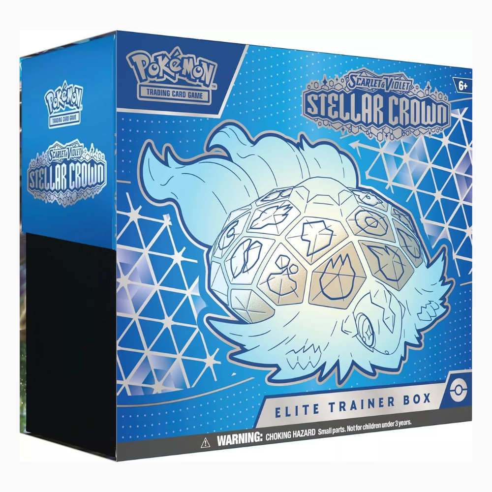 Pokémon TCG: Scarlet & Violet 7 - Stellar Crown - Elite Trainer Box
