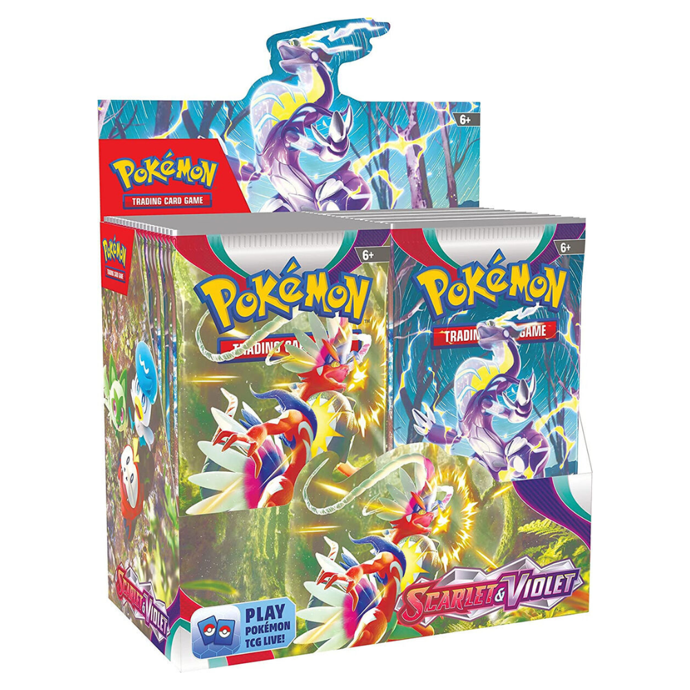 Pokemon TCG: Scarlet and Violet Booster Display Box (36 Booster Packs)