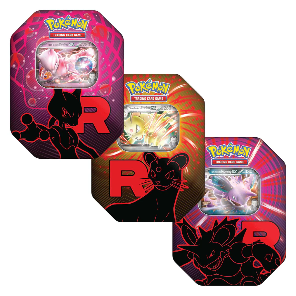 Pokémon TCG: Team Rocket Tin (Pre Order)