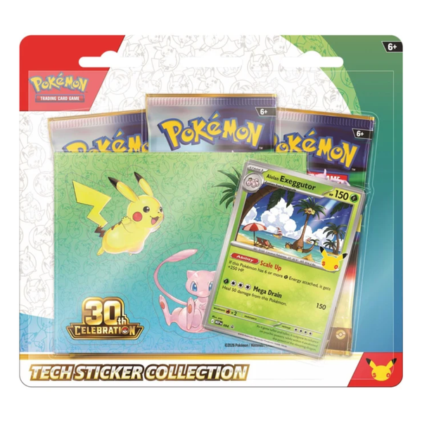 Pokémon TCG: Tech Sticker Collection - Assorted - 30th Celebration (Pre order)