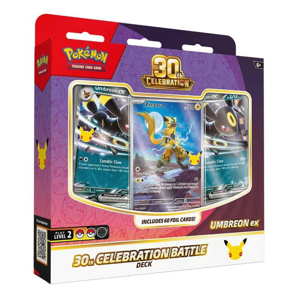 Pokémon TCG: Battle Deck Assortment - 30th Celebration (One Random Supplied)