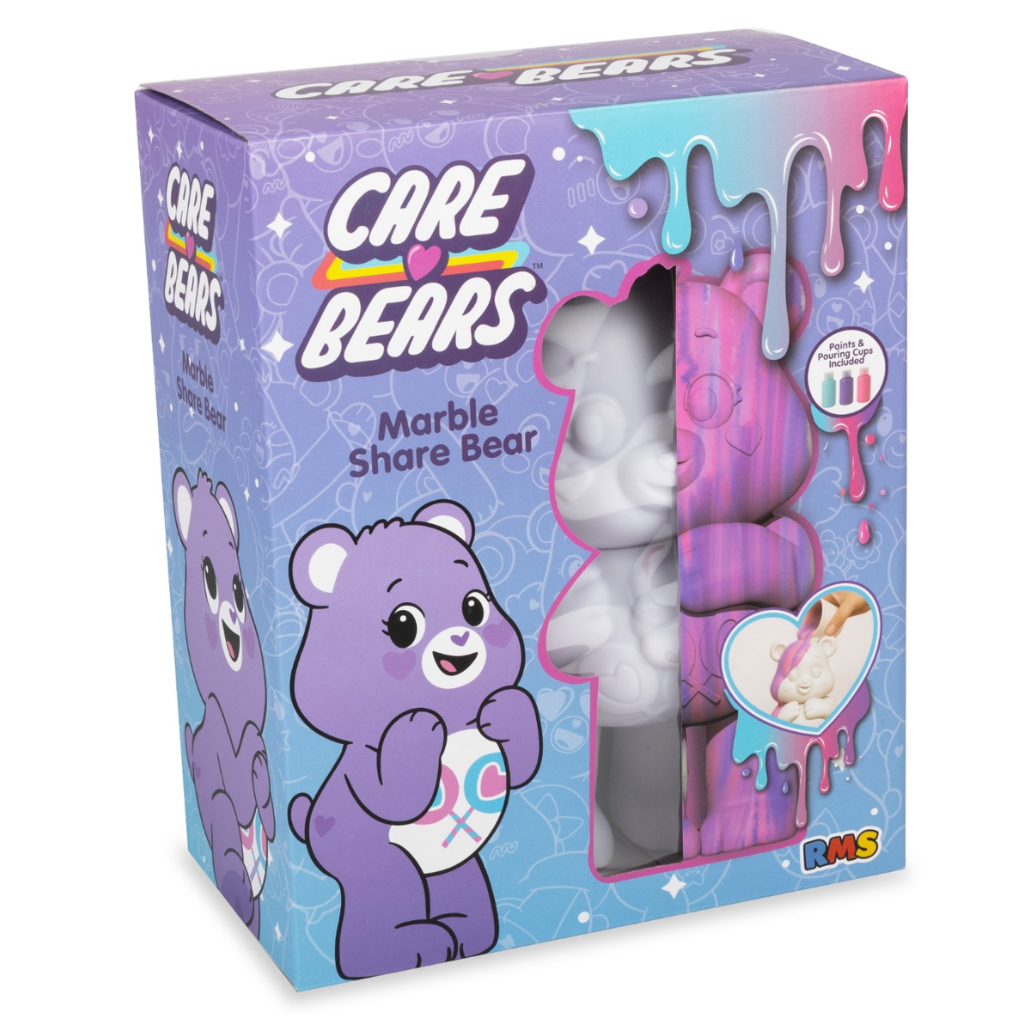Pouring Marble Care Bears 3 Assorted ( Randomly sent)