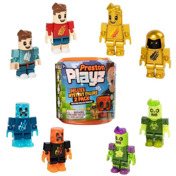 PrestonPlayz Deluxe Figure Mystery 2-Pack