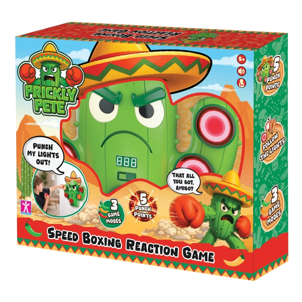 Prickly Pete Speed Boxing Board Game