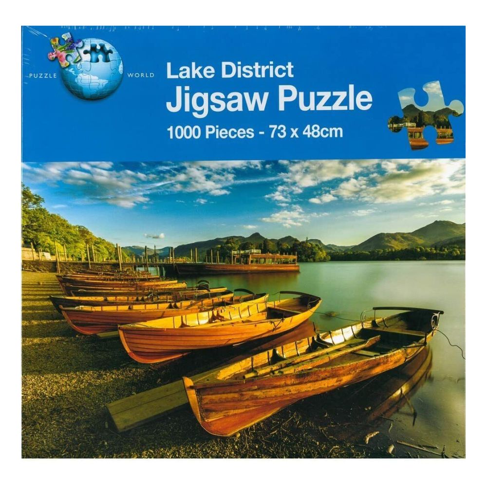 Puzzle World Lake District 1000 Piece Jigsaw Puzzle