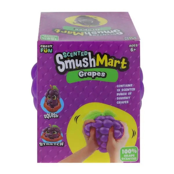 Jumbo Grape Squishy Slow Rising Soft TPR Squeeze Toy Kawaii Stress Relief Sensory Fidget Gift for Kids