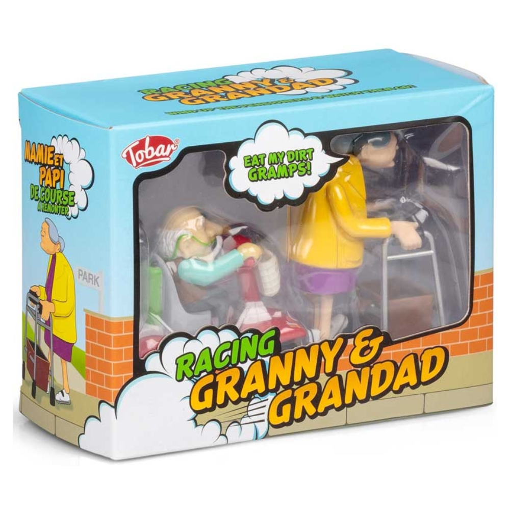 Racing Granny and Grandad Wind Up Toys