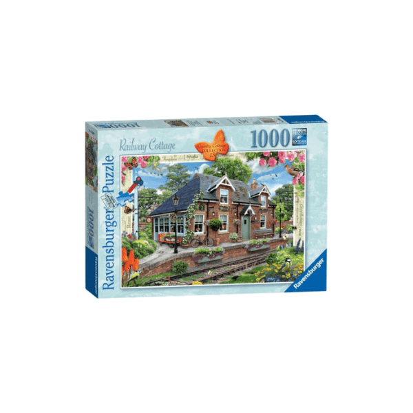 Ravensburger 1000 Piece Puzzle Railway Cottage