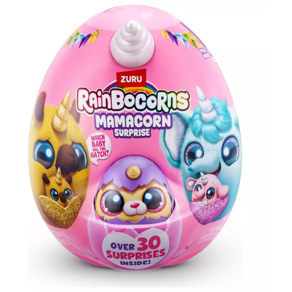 Rainbocorns by ZURU Mamacorn Surprise Plush Egg