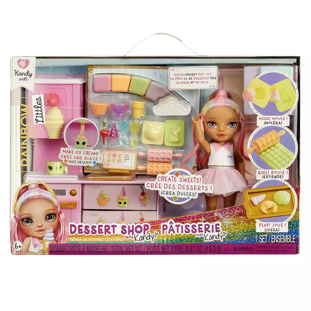Rainbow High Little Dessert Shop with Kandy Playset