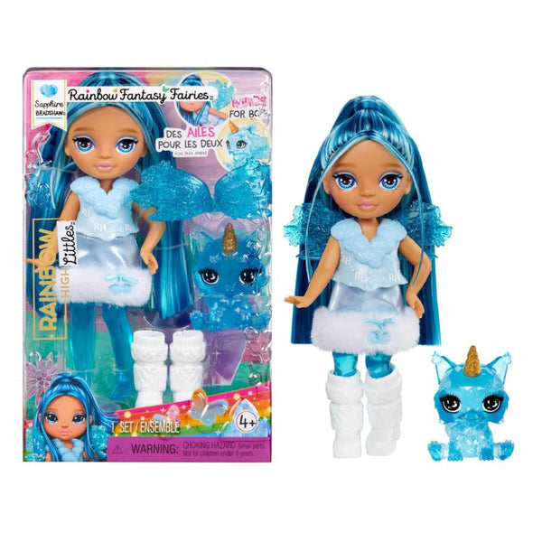 Rainbow High Littles Rainbow Fantasy Fairies Doll - Sapphire