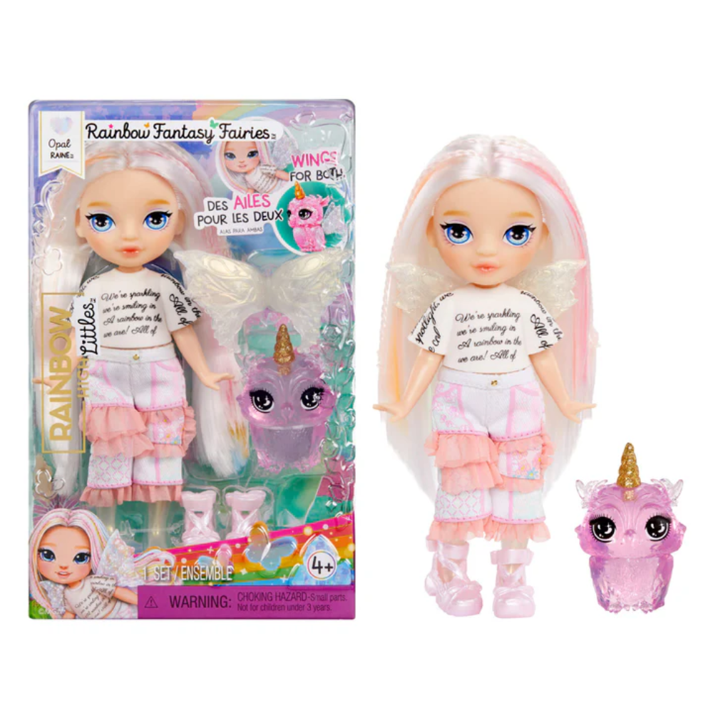 Rainbow High Littles Rainbow Fantasy Fairies with Pet Opal