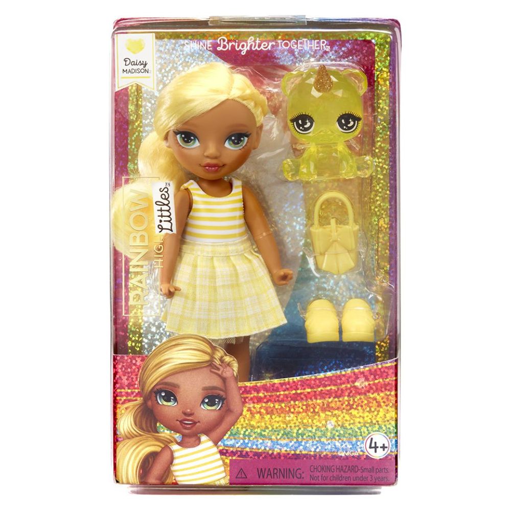 Rainbow High little fashion Daisy yellow doll