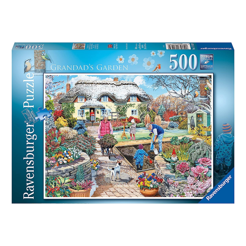 Ravensburger Jigsaw Puzzle Grandad's Garden - 500 Pieces Puzzle