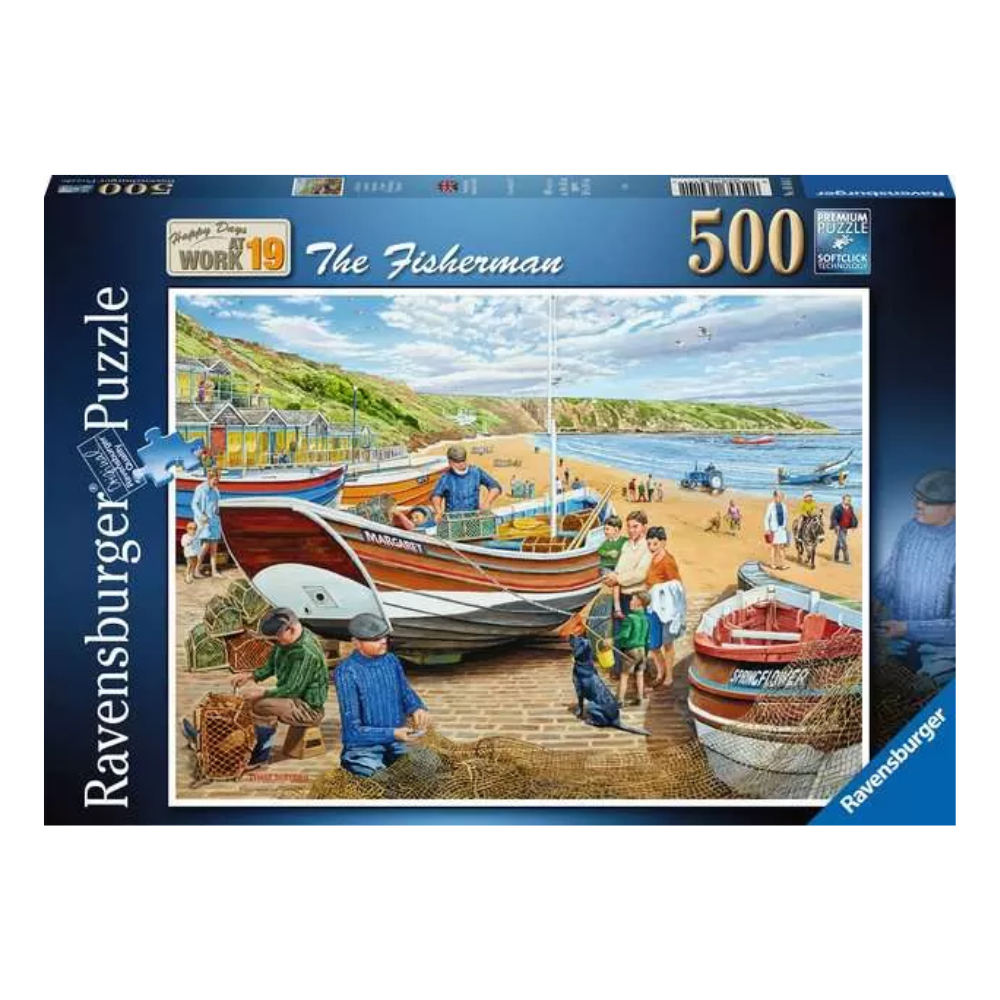Ravensburger Happy Days at Work The Fisherman 500pc