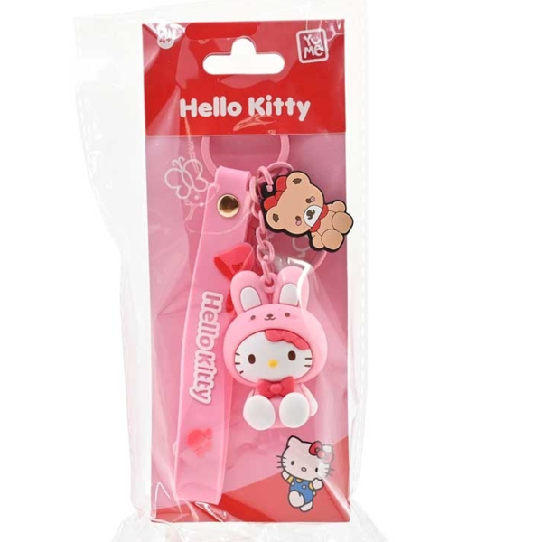 Sanrio Hello Kitty & Friends: Keychain With Hand Strap Animal Series (Randomly Supplied)