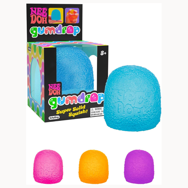 Schylling NeeDoh Gumdrop Squishy Fidget Toy