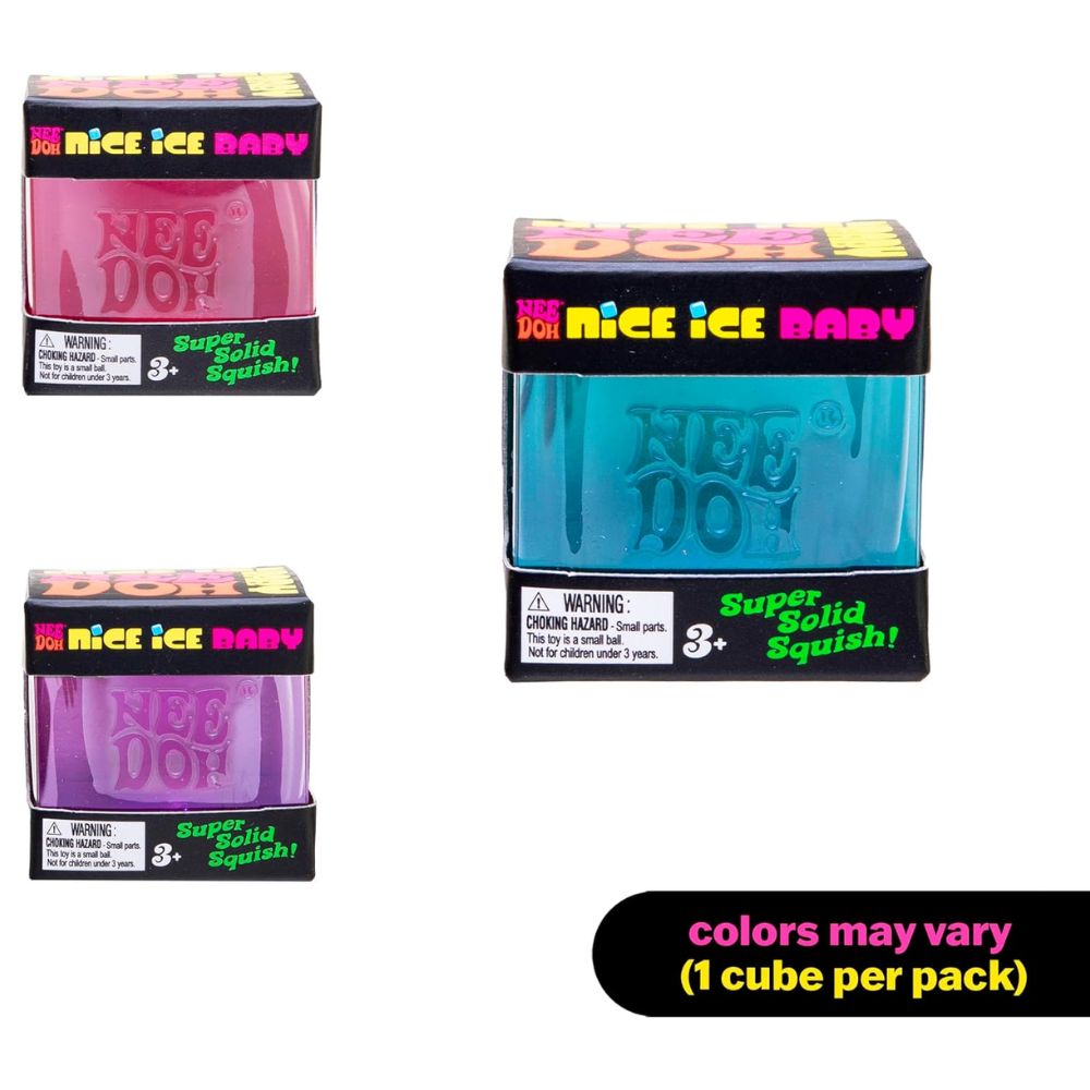 Schylling NeeDoh Nice Ice Baby Sensory Squeeze Toy