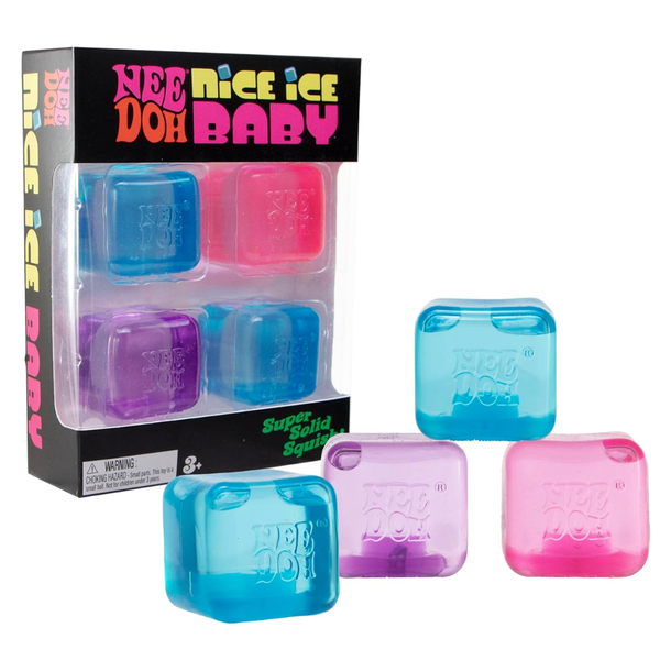 Schylling NeeDoh Nice Ice Baby 4 Pack