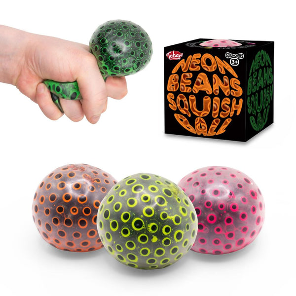 Scrunchems Neon Beans Squish Ball