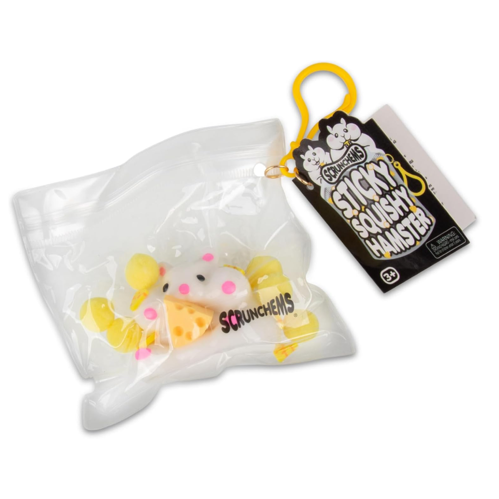 Scrunchems Sticky Squishy Hamster