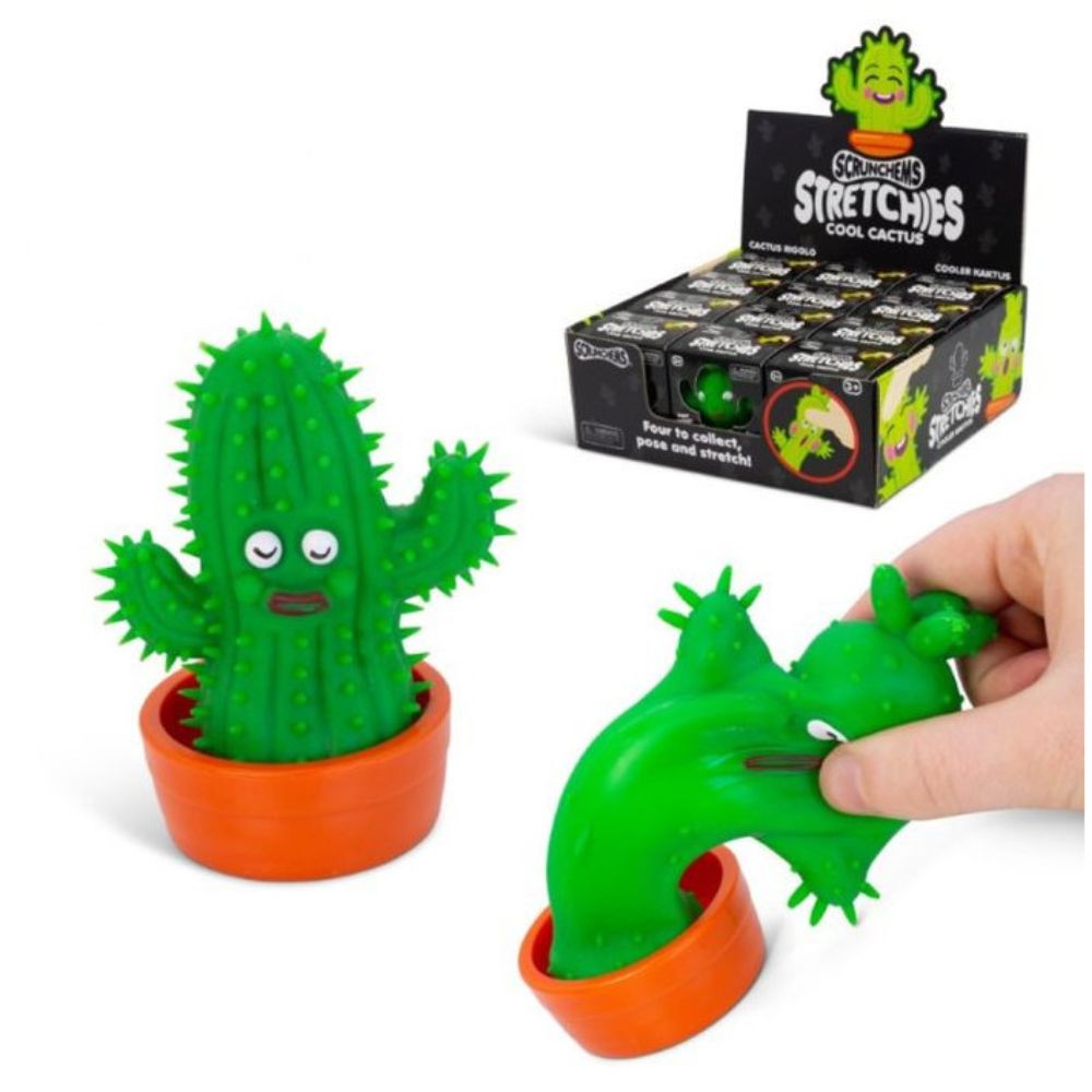 Scrunchems Stretchies Cool Cactus Squish Ball Fidget Toy Assortment