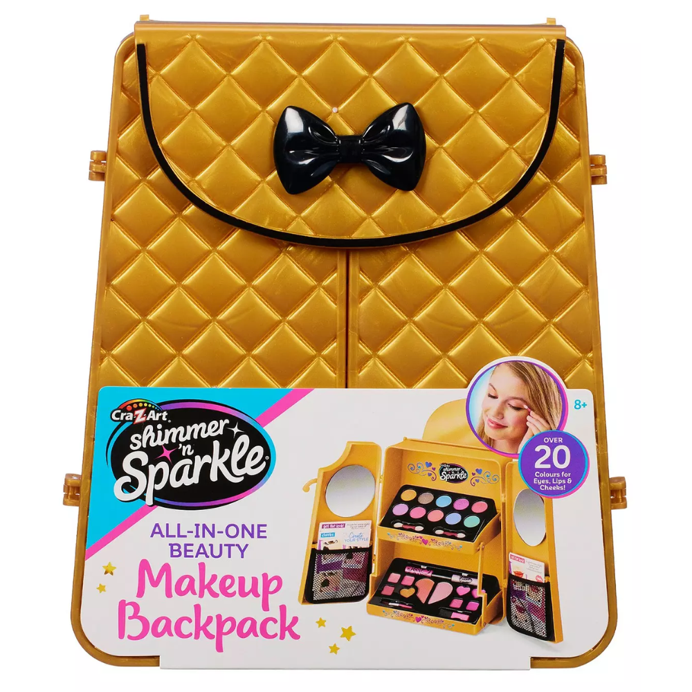 Shimmer N Sparkle All-In-One Beauty Makeup Back Pack