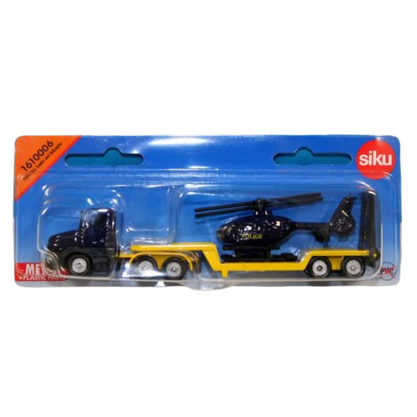 Siku 1610I Police Low Loader with Helicopter