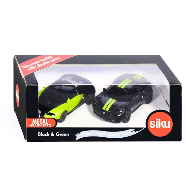 Siku Bugatti Veyron and Alfa Romeo 4c Car set