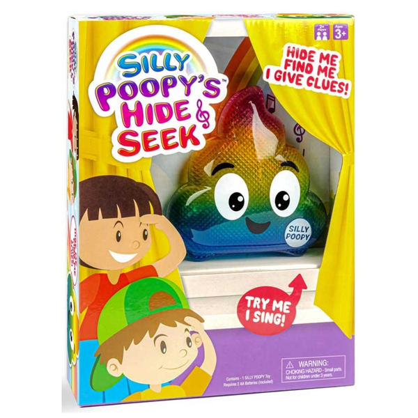 Silly Poopy Hide and Seek Interactive Toy