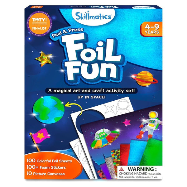 Skillmatics Art & Craft Activity - Foil Fun Up in Space