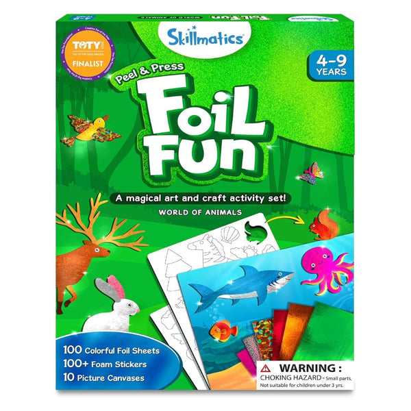 Skillmatics Art & Craft Activity - Foil Fun World Of Animals