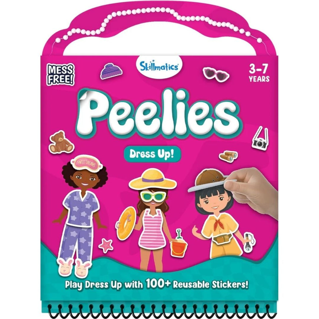 Skillmatics Peelies Dress Up! – Reusable Sticker Activity Book for Kids
