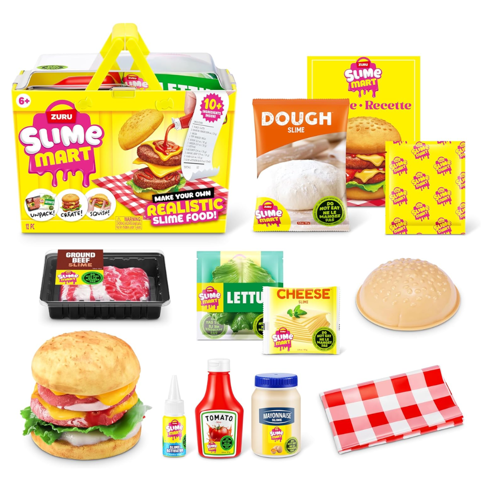 Slime Mart Burger Shopping Basket