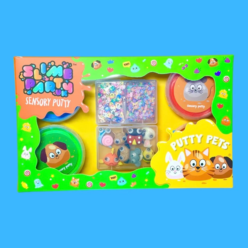 Slime Party Sensory Putty DIY Gift Set - Putty Pets