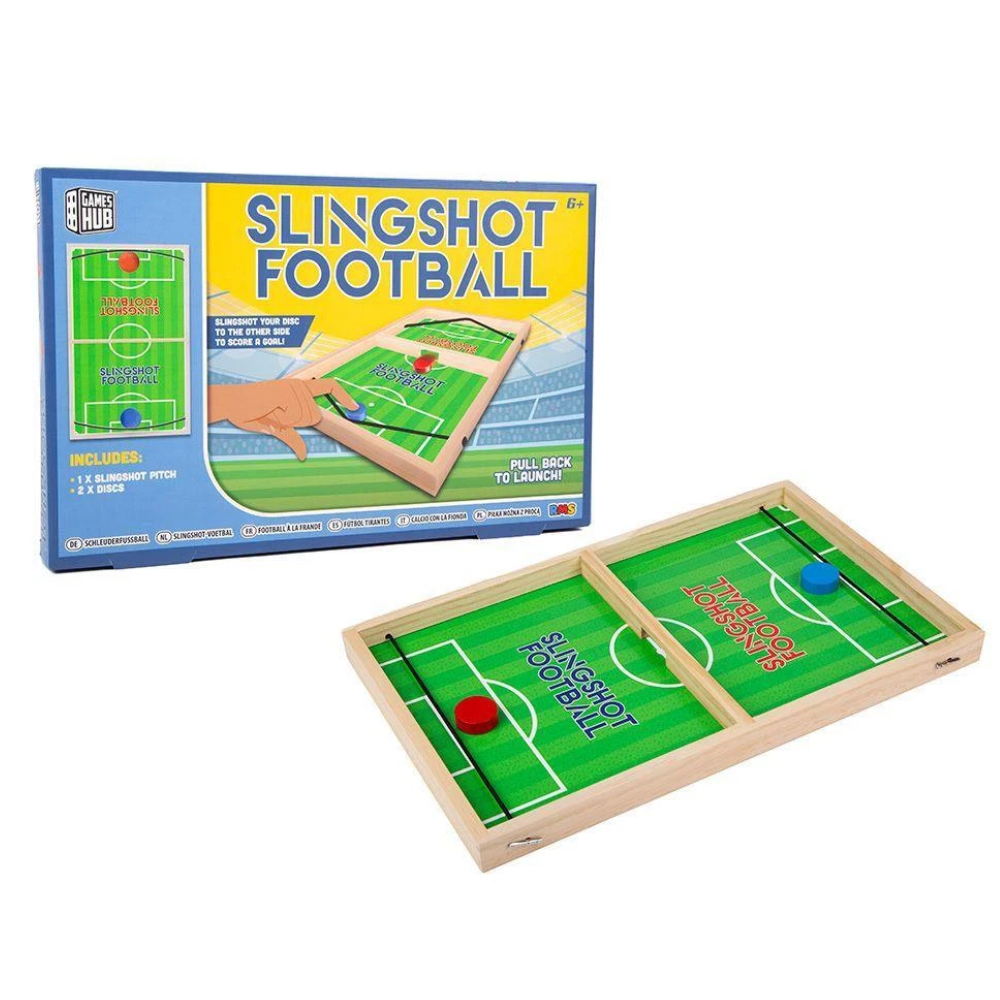 Slingshot Football Game Fast Action Kids Family Fun Flick Pucks To Score