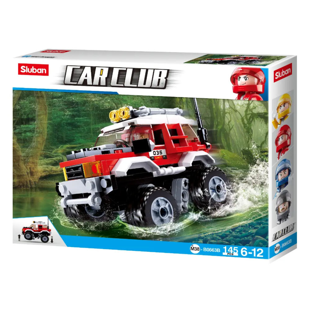 Sluban Car Club Off Road 145 PCS