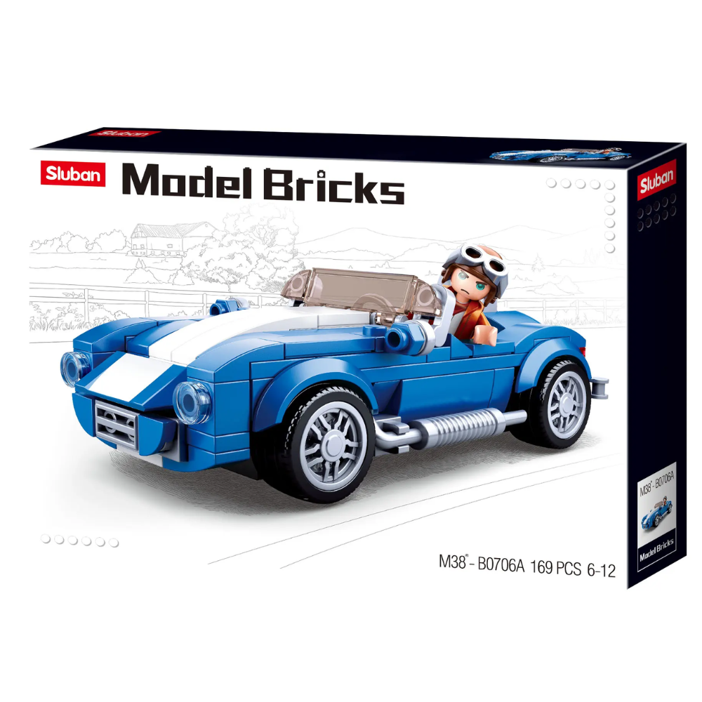 Sluban ModelBricks COBRA GT40 CAR(169PCS)