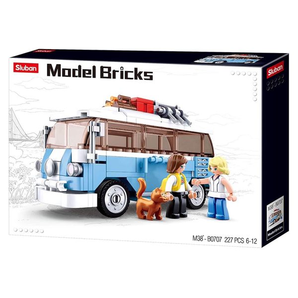 Sluban Models M38-B0707 Hippie bus